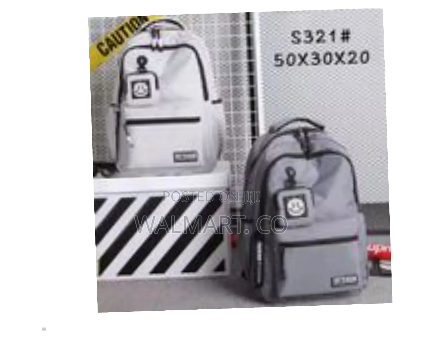 Unisex Nylon Waterproof School Bag