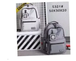 Unisex Nylon Waterproof School Bag