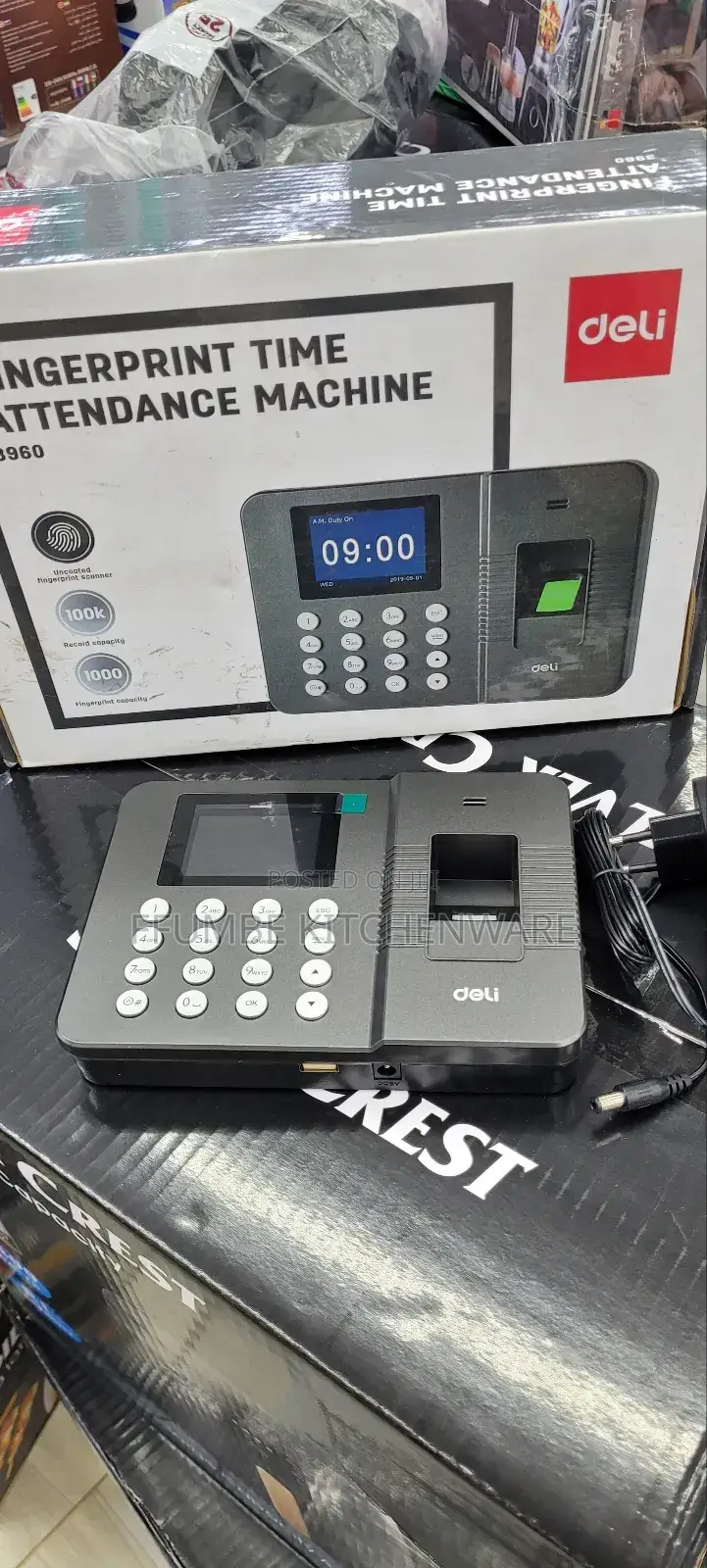 Finger Print Machine