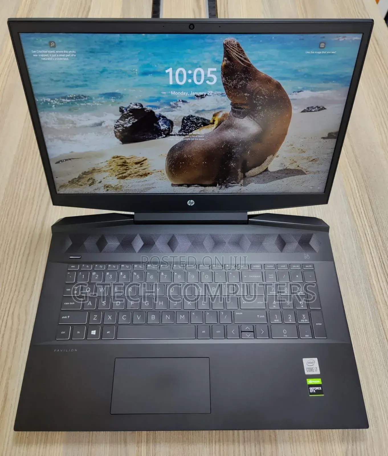 New Laptop HP Pavilion 17 16GB Intel Core I7 SSD 512GB