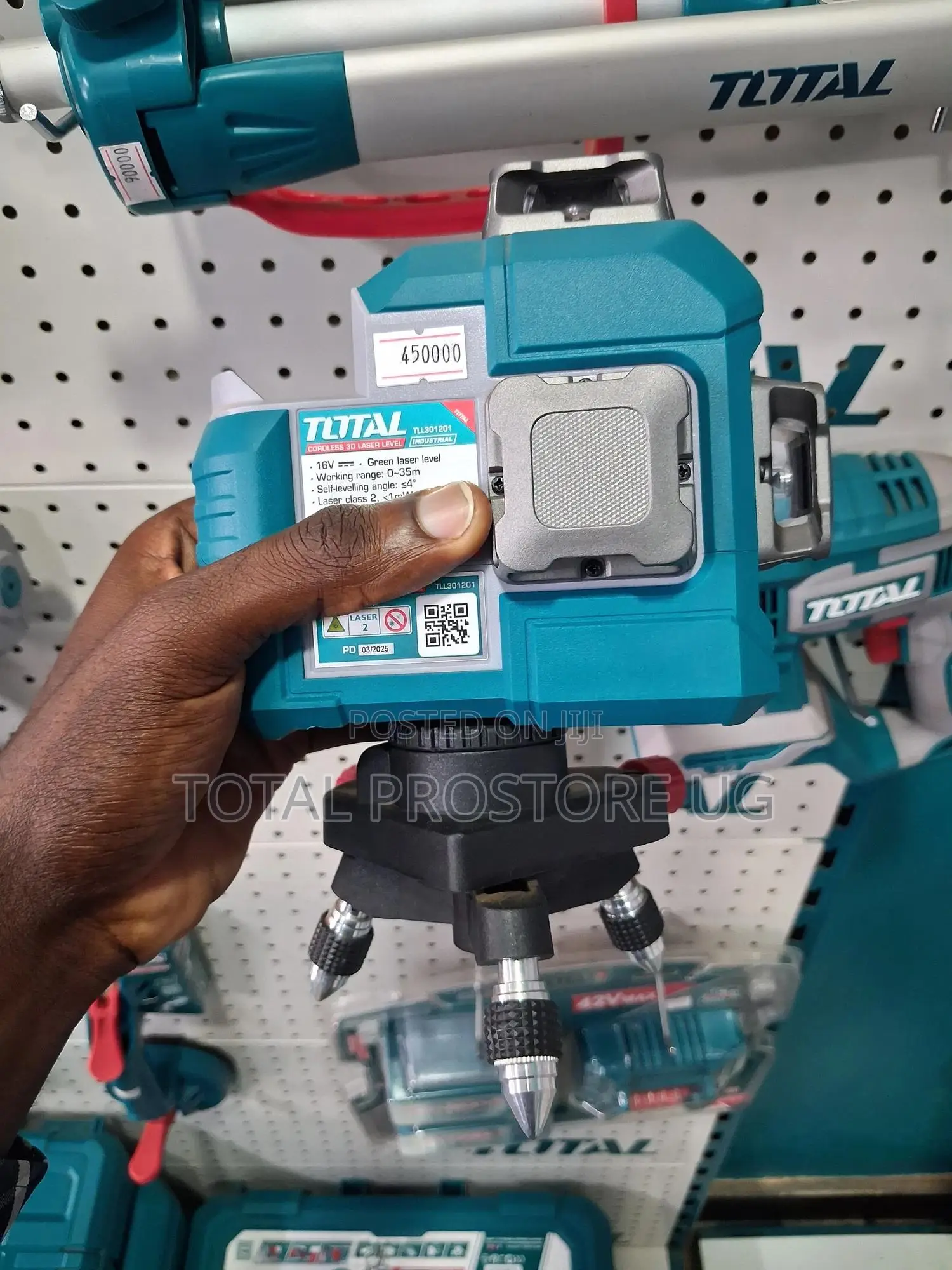 Cordless 3d Green Laser Level.
