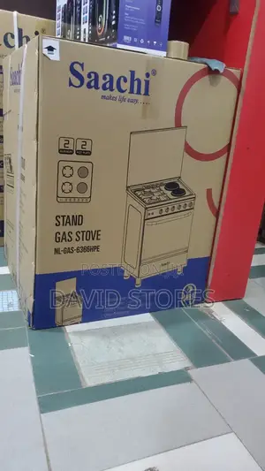 Saachi 60×60 Cooker (2 by 2) Nl-Gas6366hpe