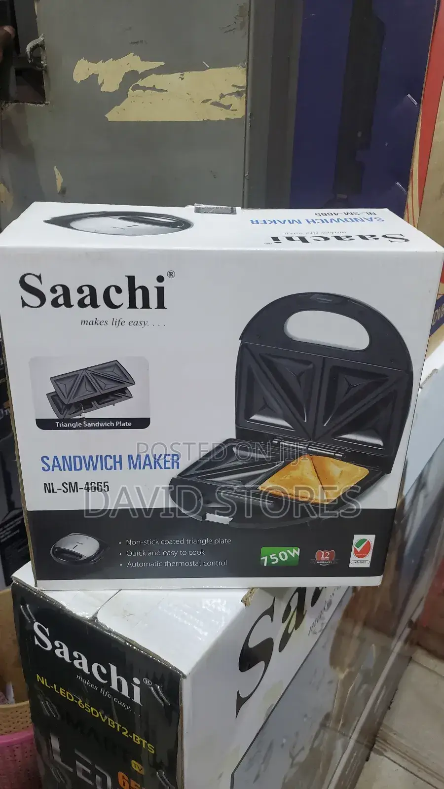 Saachi Sandwich Maker Nl-Sm-4665: