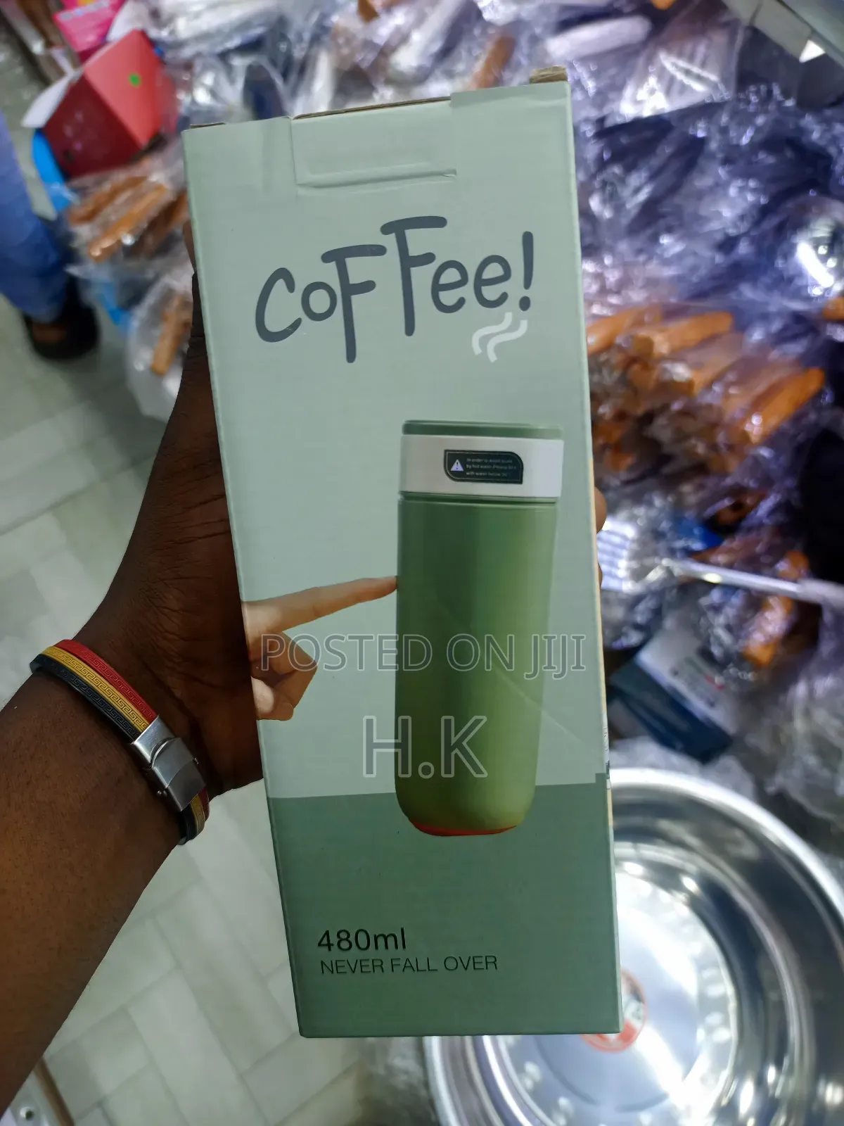 480ml Insulated Travel Coffee Mug.