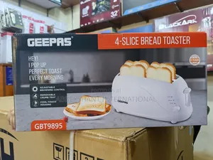 Geepas 4-Slice Bread Toaster,