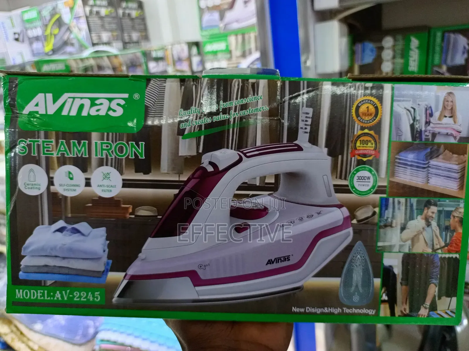 Avinas Av-2245 Steam Iron.