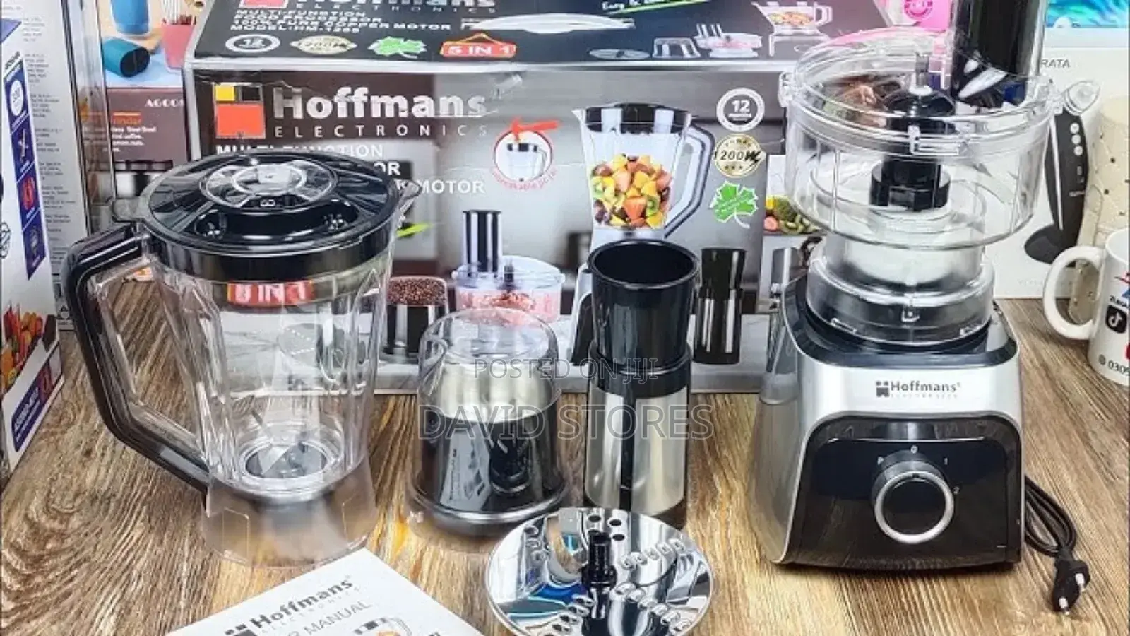 Hoffmans Hm1265 Blender 5-in-1