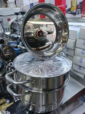 Stainless Steel, Multi-tiered Food Steamer Medium Size Food Steamer