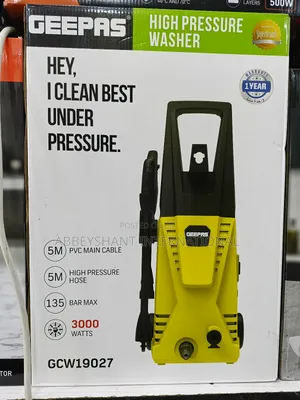 Electric High-Pressure Washer.