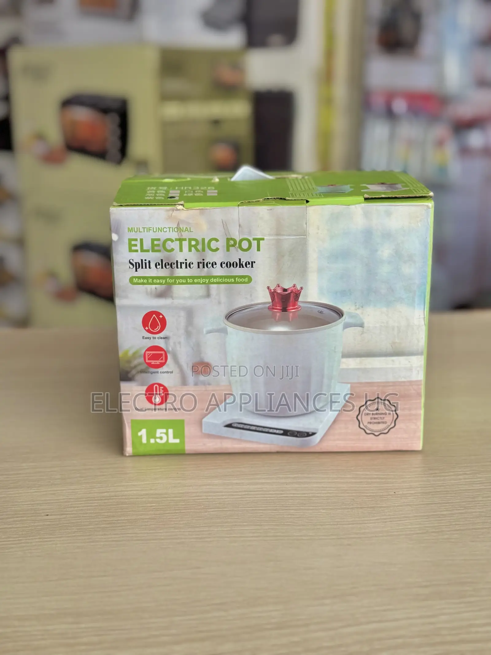 Portable 1.5l Multifunctional Electric Rice Cooker.