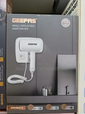 Geepas Wall Mounted Hair Dryer