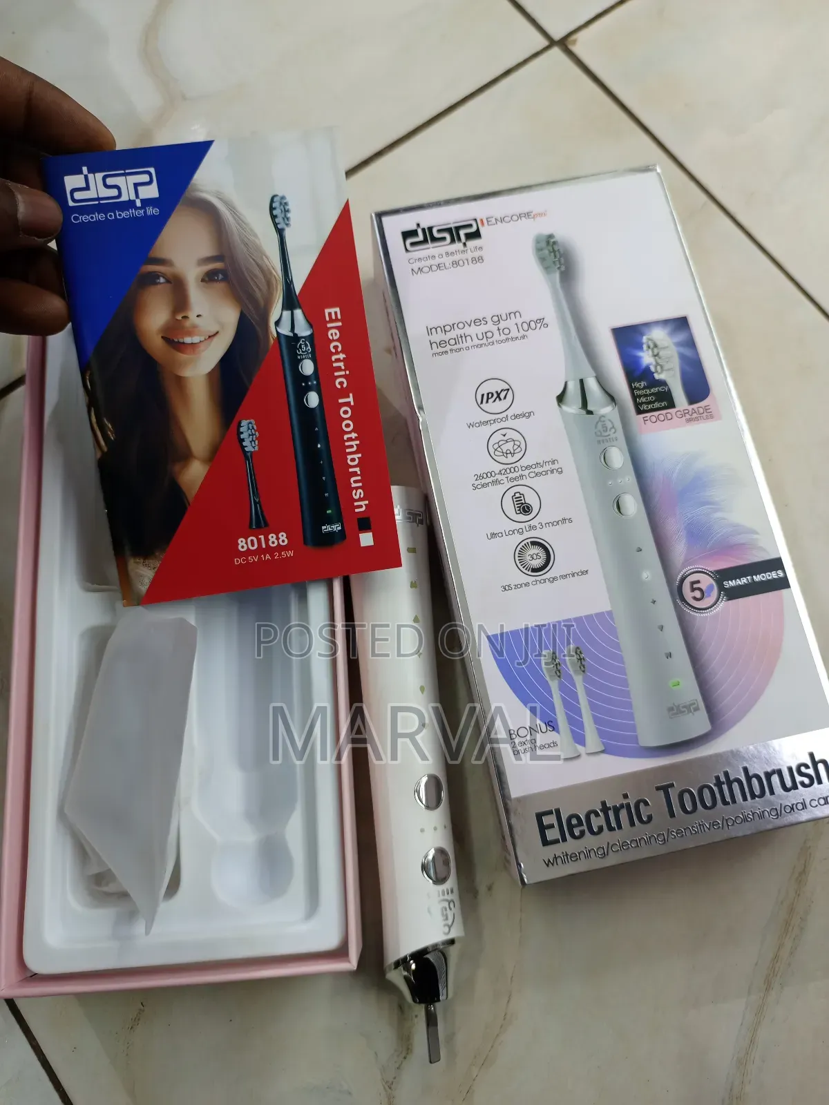 Dsp Encore Pro Model 80188 Electric Toothbrush