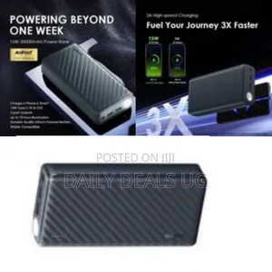 Oraimo Portable Power Bank, 30000mah - Multicolor