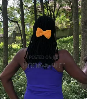 Crocheted Hair Bow