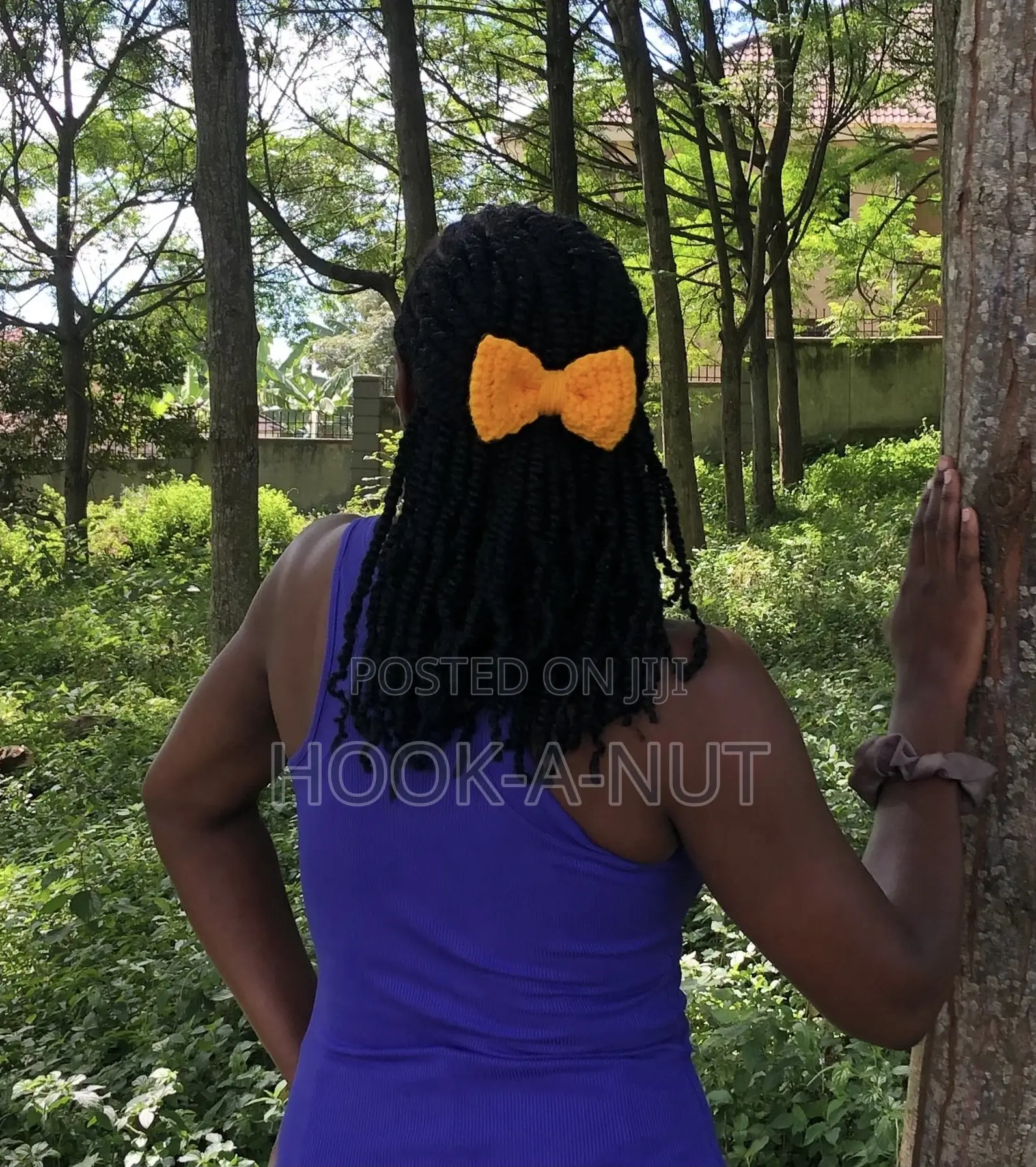Crocheted Hair Bow