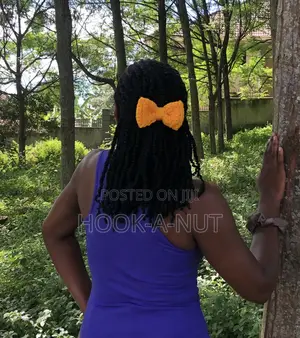 Crocheted Hair Bow