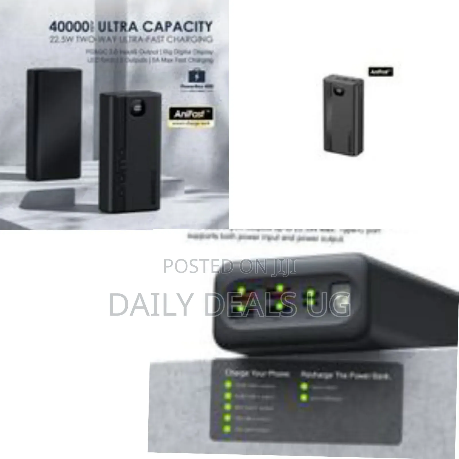 Oraimo 40000mah Powerbox Ultra Charging Power Bank 400 22.5w Pd Qc 3.0