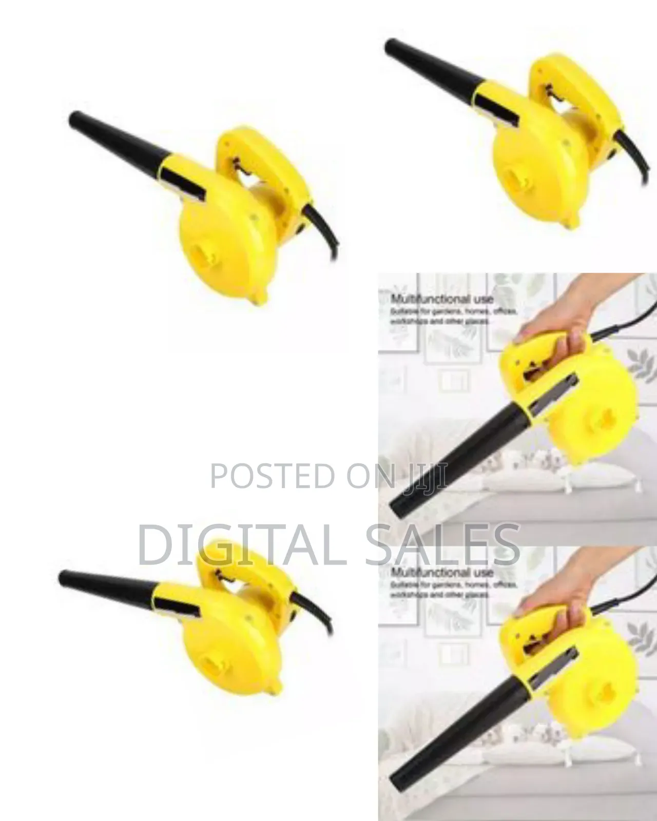 Electric Dust Blower - Yellow