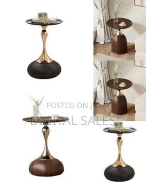 Modern Hourglass Accent Side Table