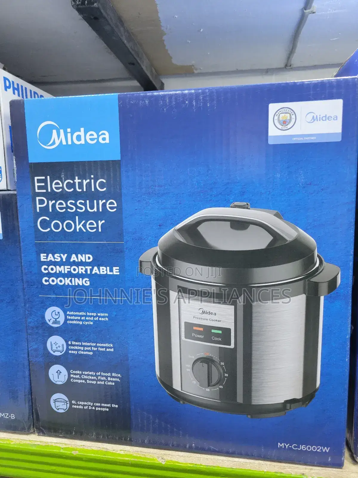 Midea Electric Pressure Cooker Automatic 6l