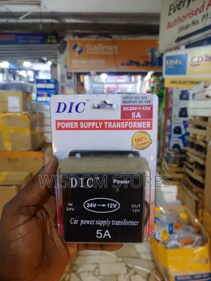Dic Dc 24v to 12v 5a Car Power Supply Transformer