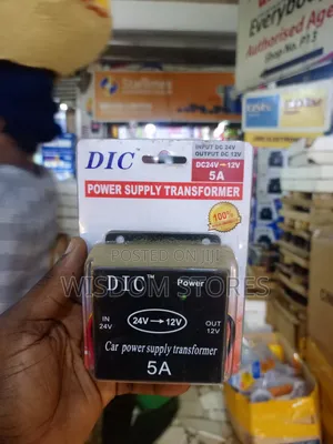 Dic Dc 24v to 12v 5a Car Power Supply Transformer