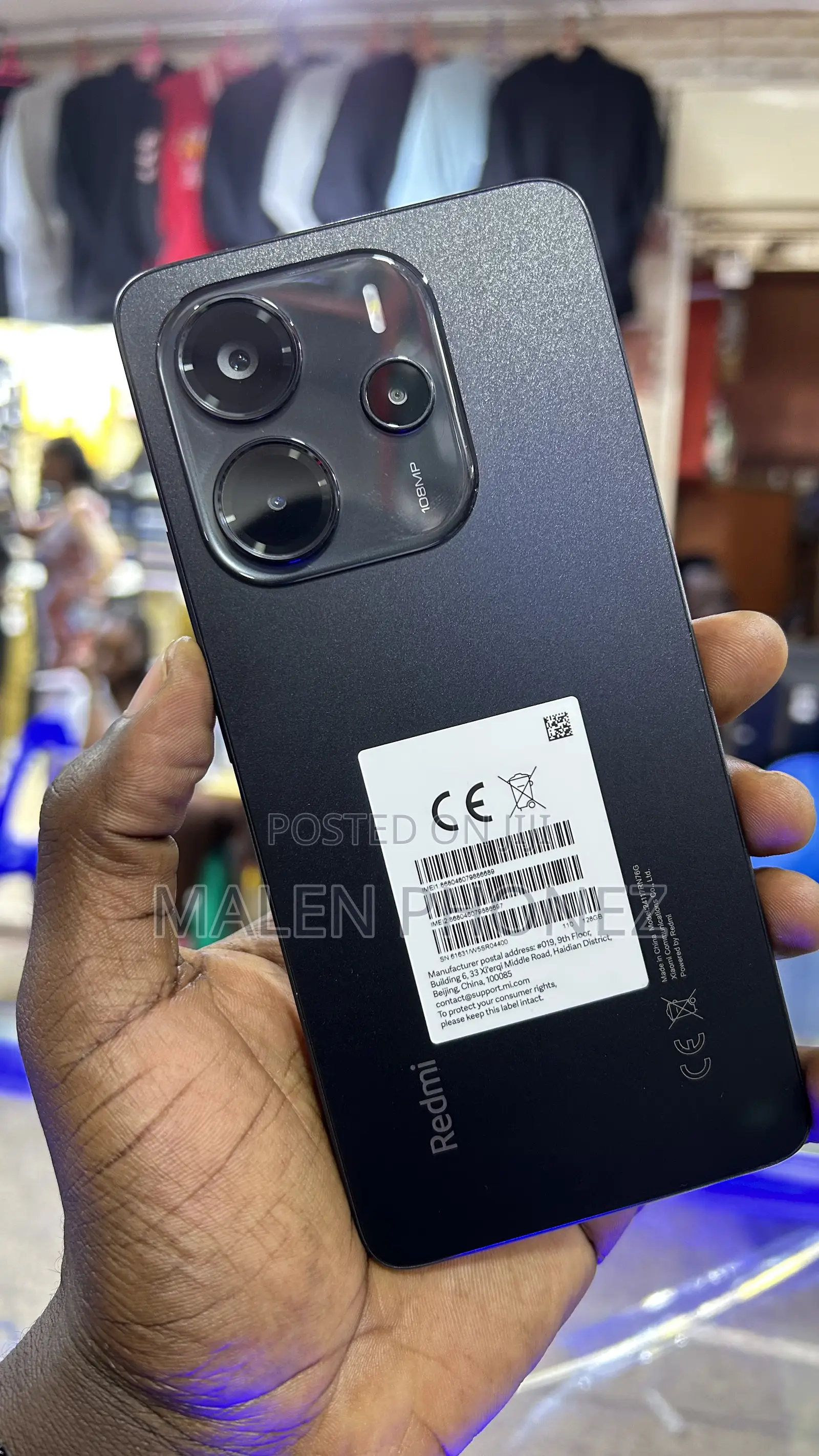 Xiaomi Redmi Note 14 5G 256 GB Black