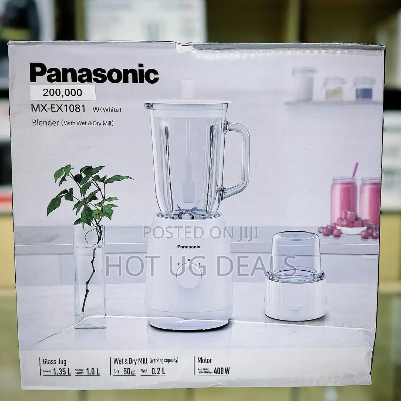 3 In 1 Panasonic Blender 1.5l