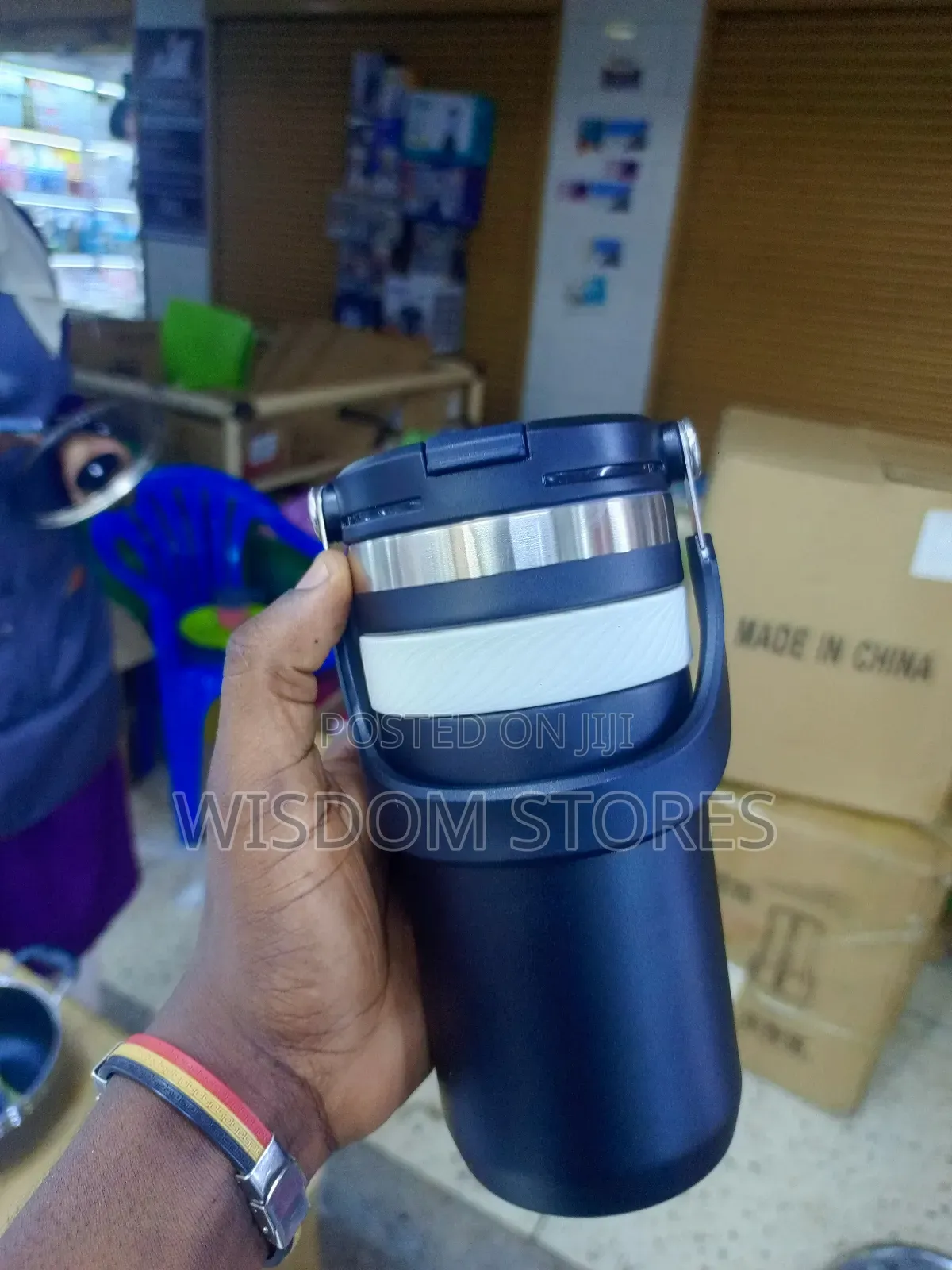 Double-Walled, Vacuum-Insulated Travel Mug