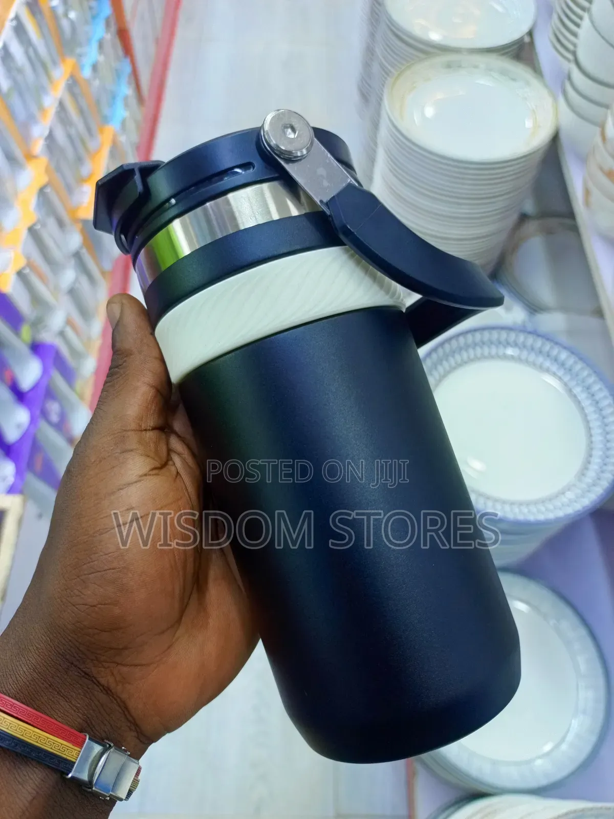 Double-Walled, Vacuum-Insulated Travel Mug