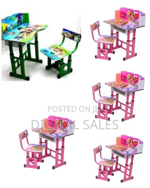 Children's Study Desk and Chair Set