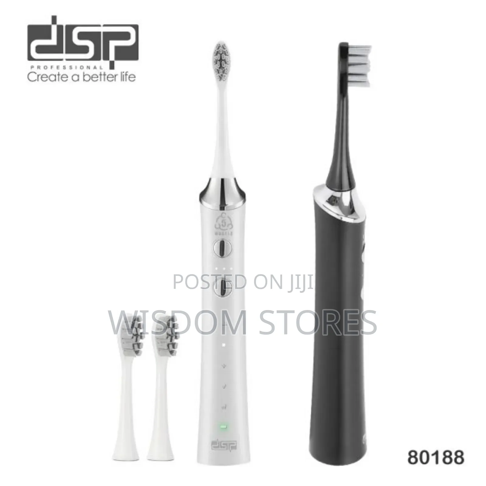 DSP 80188 | Sonic Electric Toothbrush | Maglev Motor | 15 Modes
