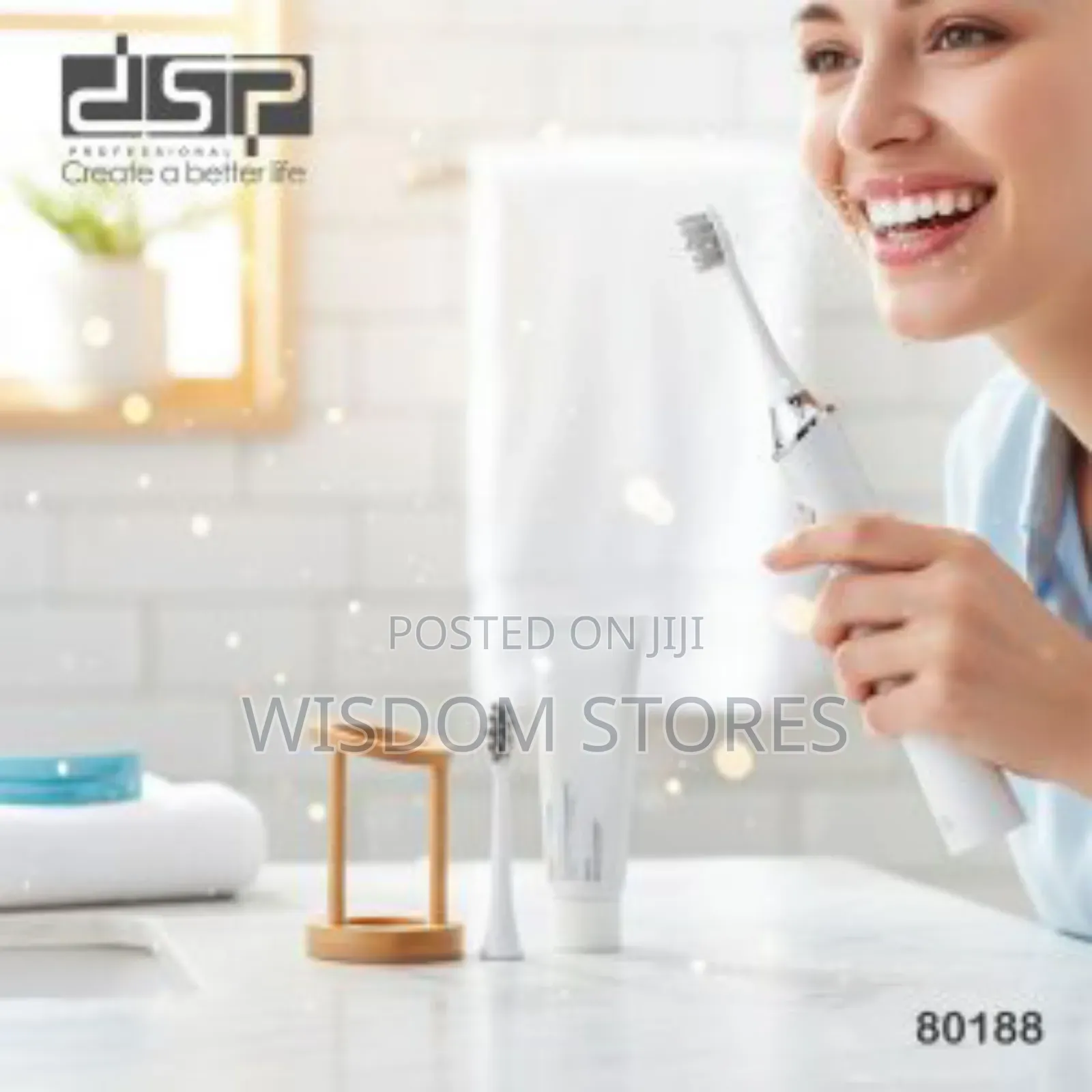 DSP 80188 | Sonic Electric Toothbrush | Maglev Motor | 15 Modes