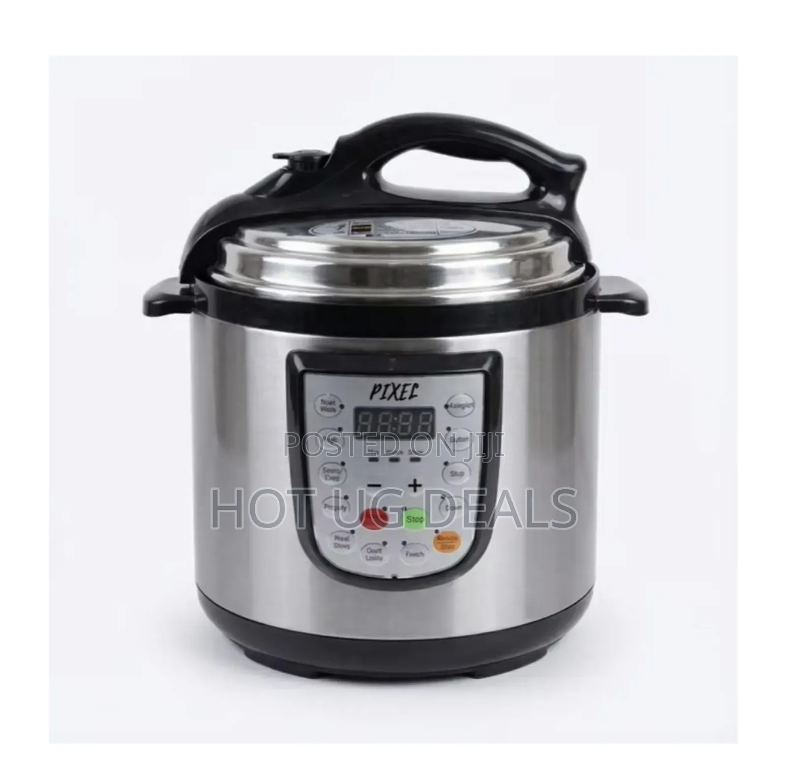 Pixel 6 Litres Digital Electric Pressure Cooker With 11 Functions