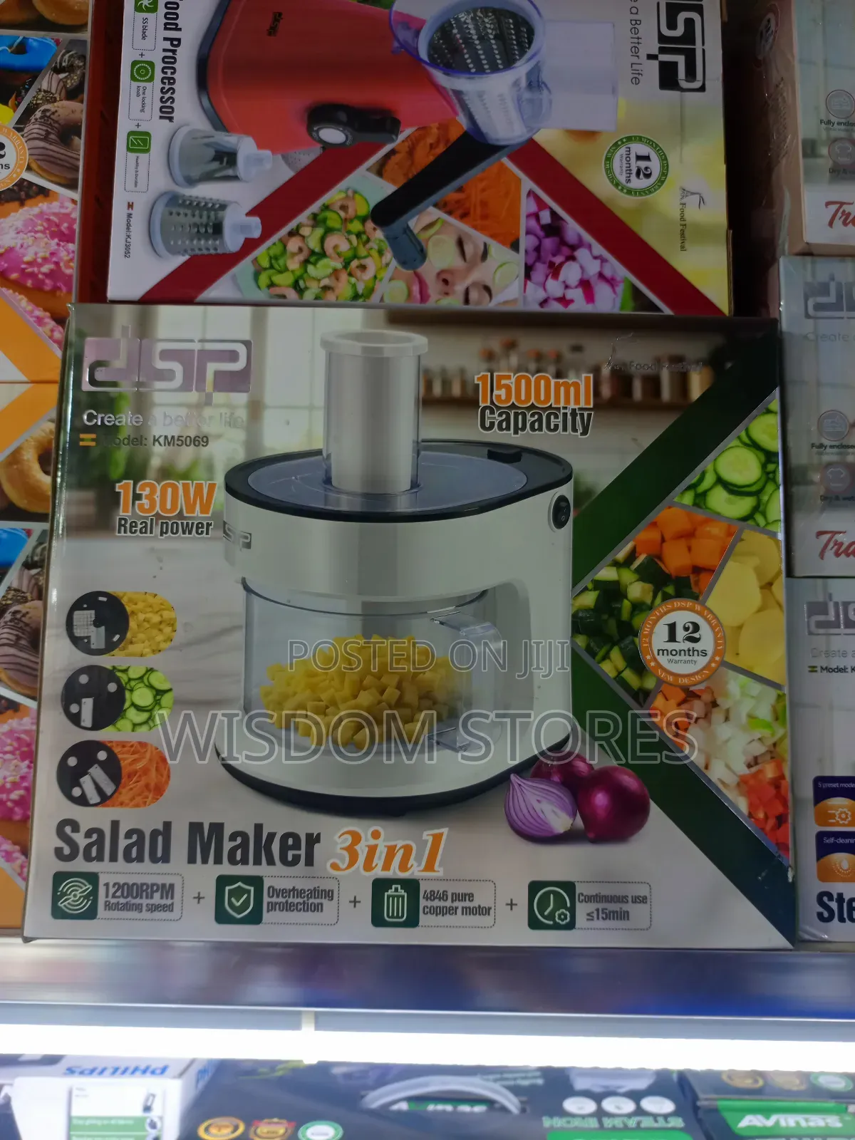 DSP Km5069 3-in-1 Salad Maker