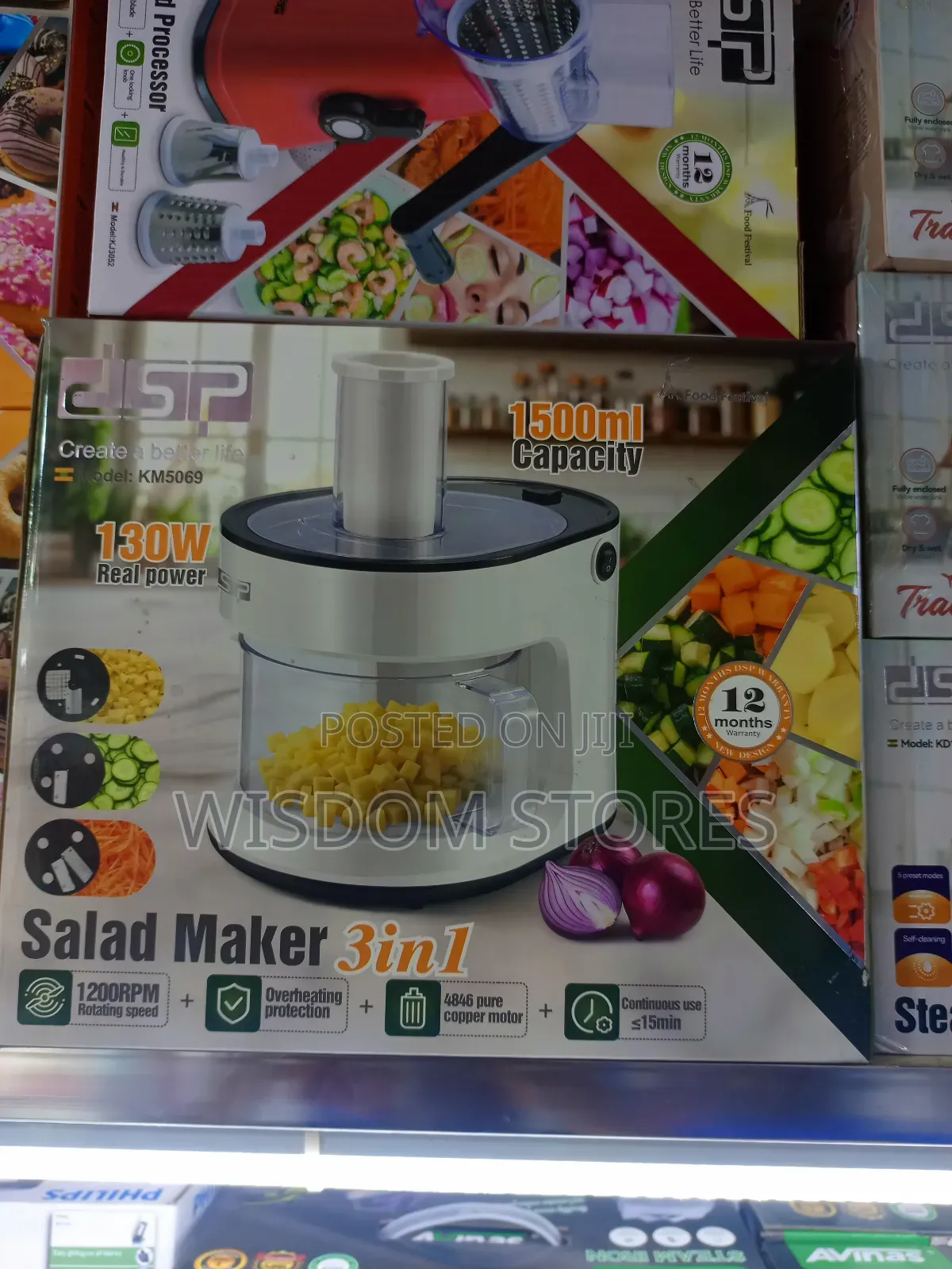 DSP Km5069 3-in-1 Salad Maker