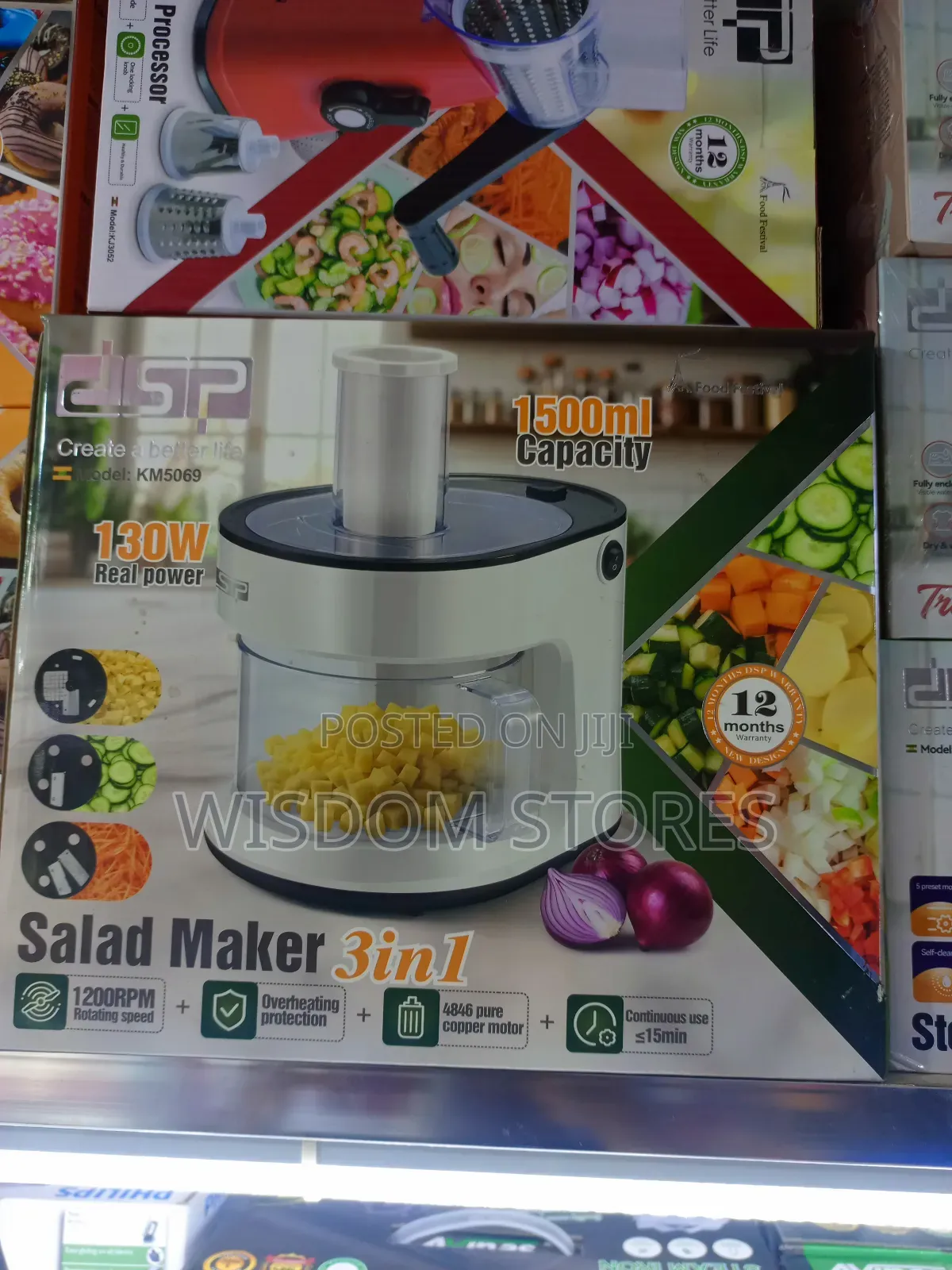 DSP Km5069 3-in-1 Salad Maker