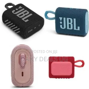 JBL Go 3 Portable Waterproof Speaker - Multicolor