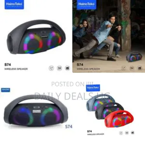 Haino Teko S74 Wireless Speaker With RGB Lighting