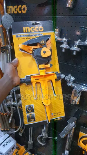 Ingco Auto Gear Sprinkler for Efficient Garden and Lawn Watering.