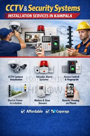 Cctv Security Systems Installation Services In Kampala