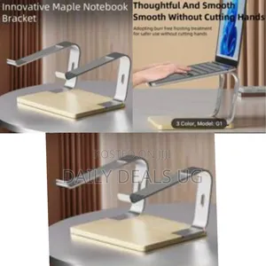 Innovative Maple Aluminum Laptop Stand - Multicolor
