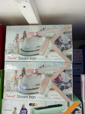 DSP Travel Steam Iron, Model Kd1172.