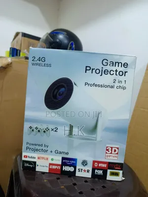 2-in-1 Wireless Smart Game Projector