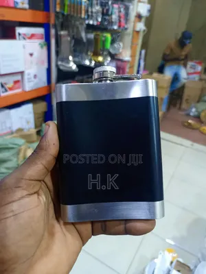 Relax There's Whiskey Hip Flask.