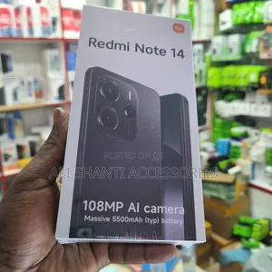 New Xiaomi Redmi Note 14 256 GB Black