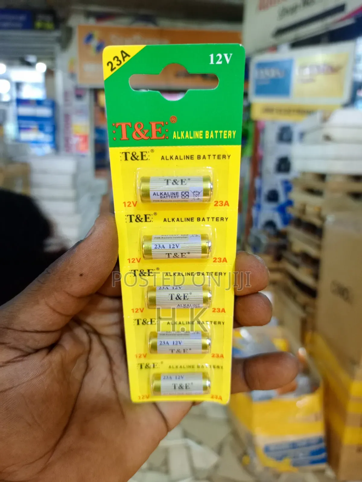 T E 23a 12v Alkaline Batteries.