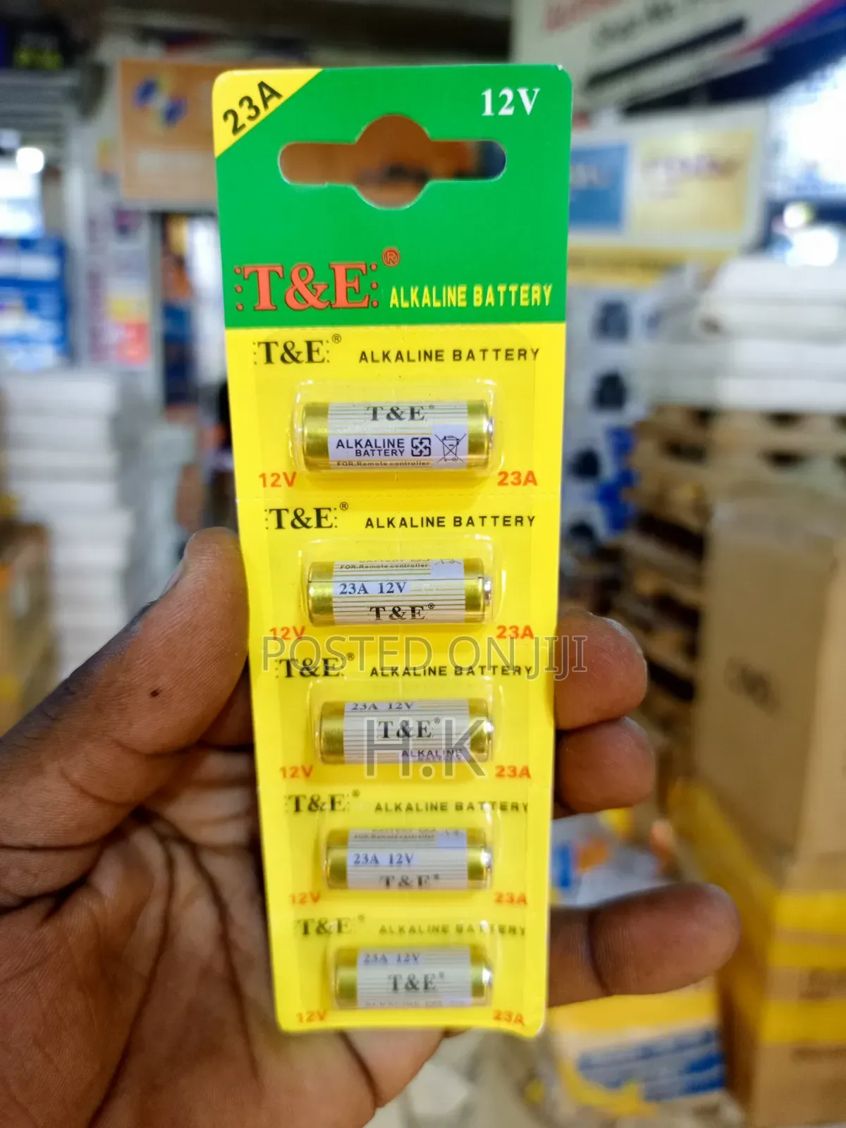 T E 23a 12v Alkaline Batteries.