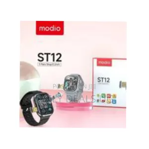 Modio St12 4g Network 2.2 Inch Smartwatch With 3 Pairs Strap