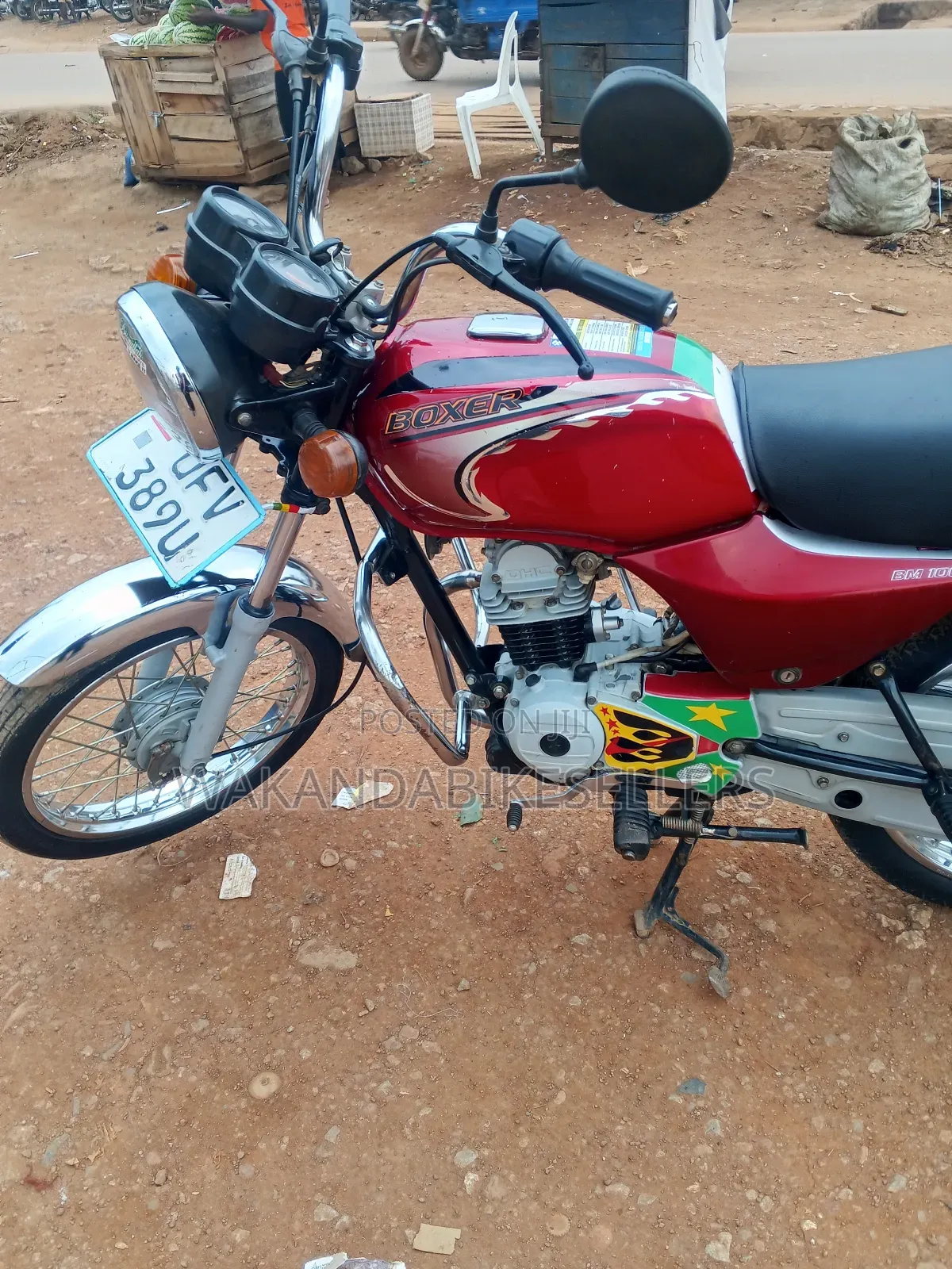 Bajaj Boxer 100 2023 Red